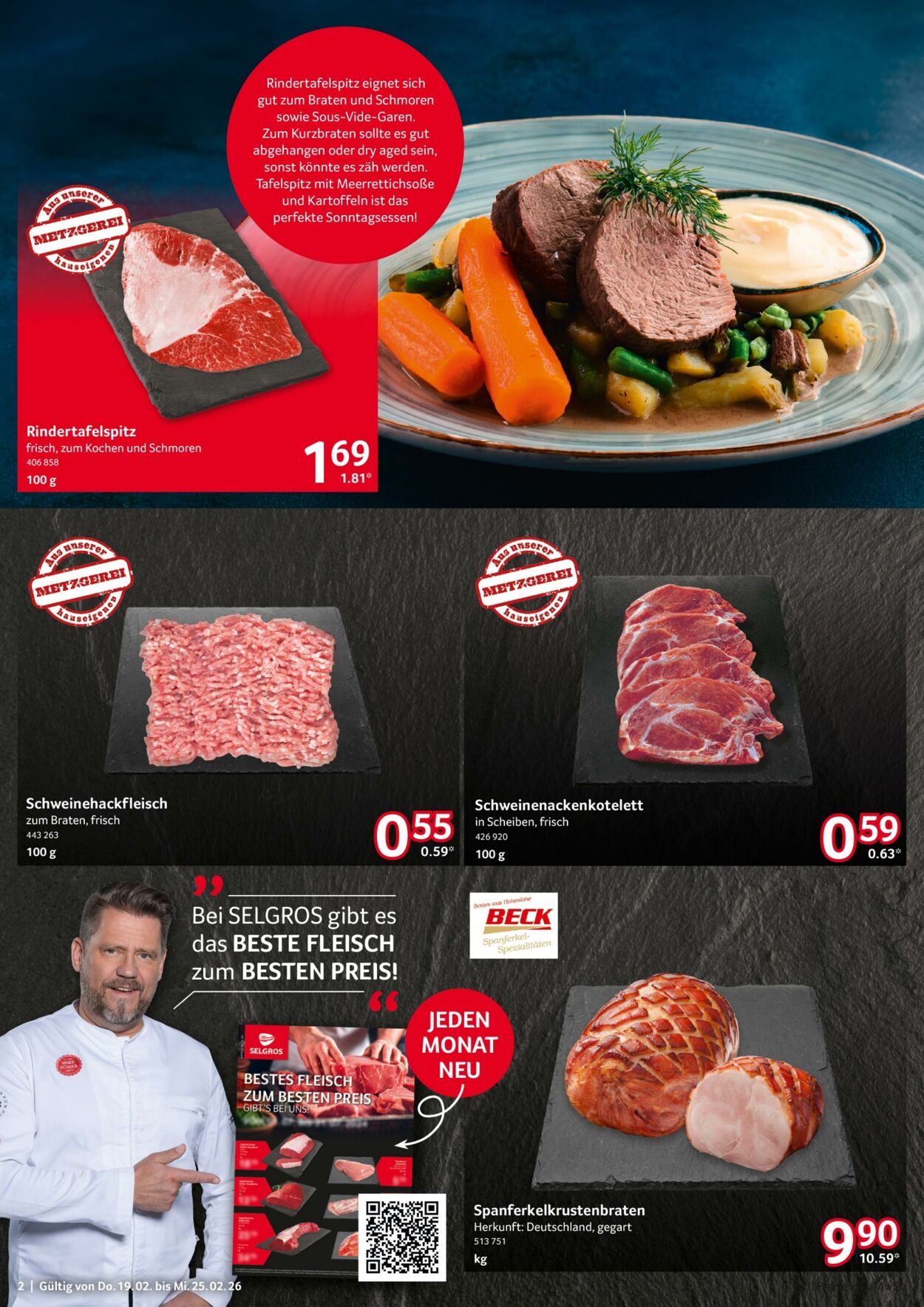 Prospekt Selgros 19.02.2026 - 25.02.2026