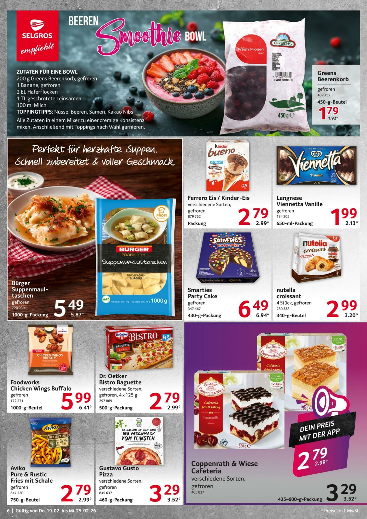 Prospekt Selgros 19.02.2026 - 25.02.2026
