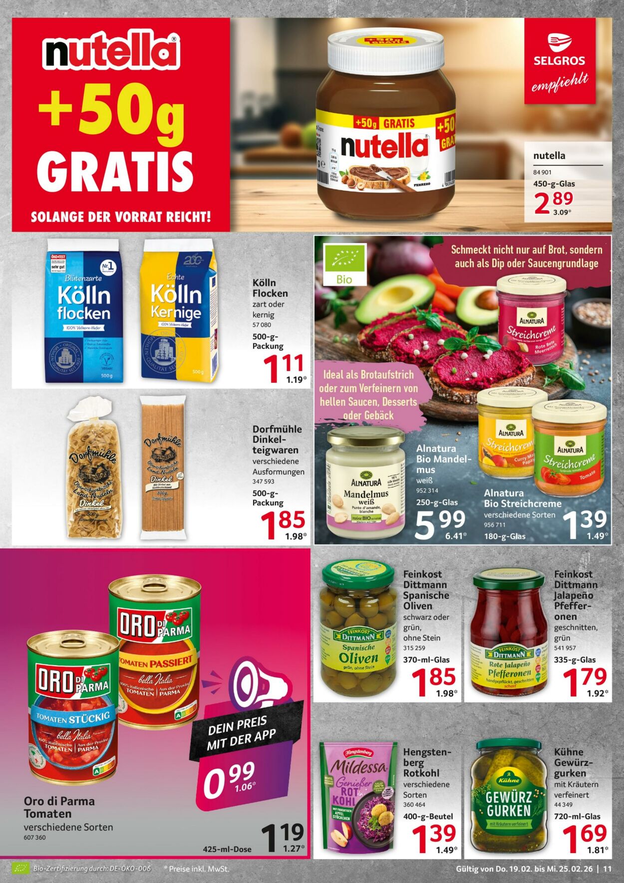 Prospekt Selgros 19.02.2026 - 25.02.2026