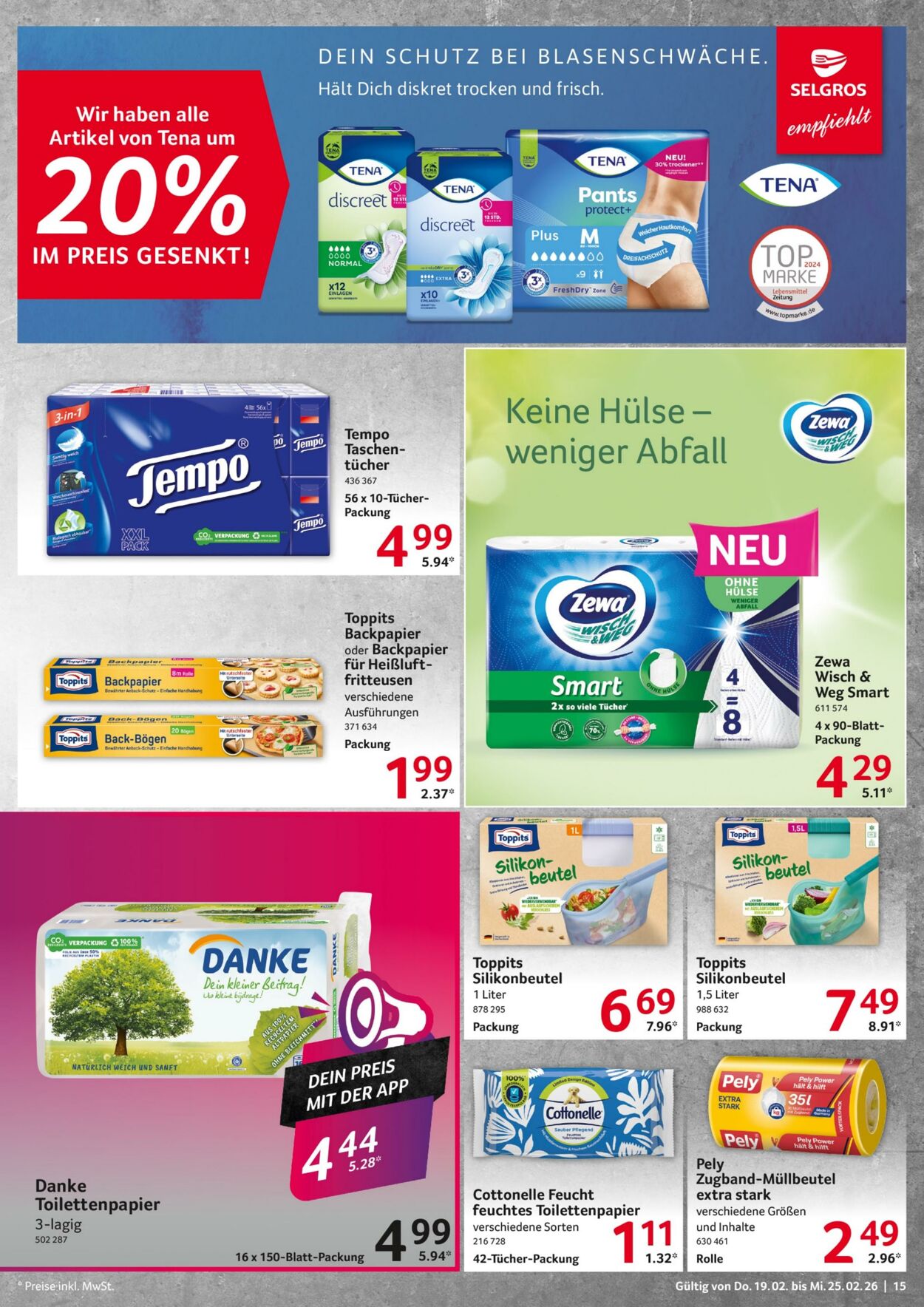 Prospekt Selgros 19.02.2026 - 25.02.2026