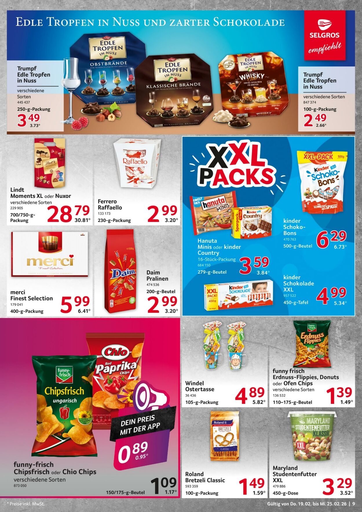 Prospekt Selgros 19.02.2026 - 25.02.2026