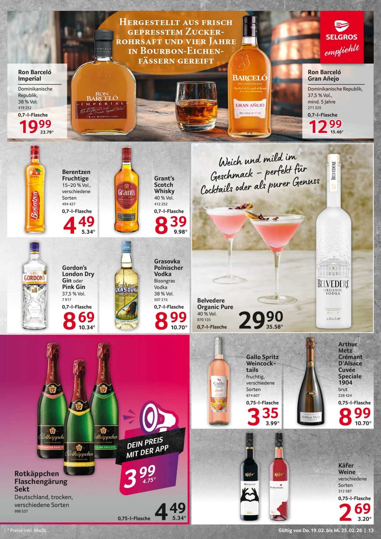 Prospekt Selgros 19.02.2026 - 25.02.2026