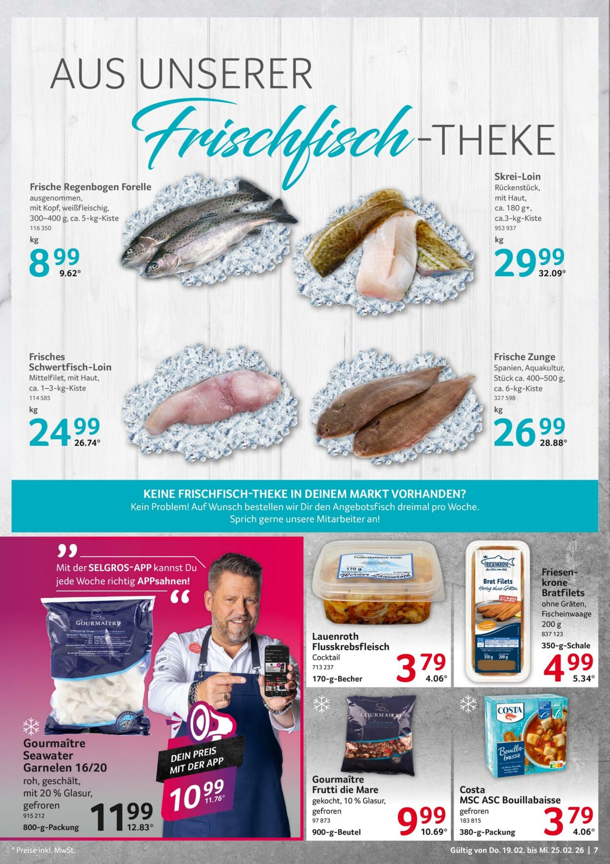 Prospekt Selgros 19.02.2026 - 25.02.2026