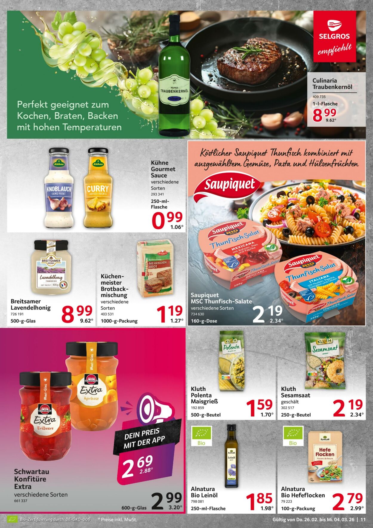 Prospekt Selgros 26.02.2026 - 04.03.2026