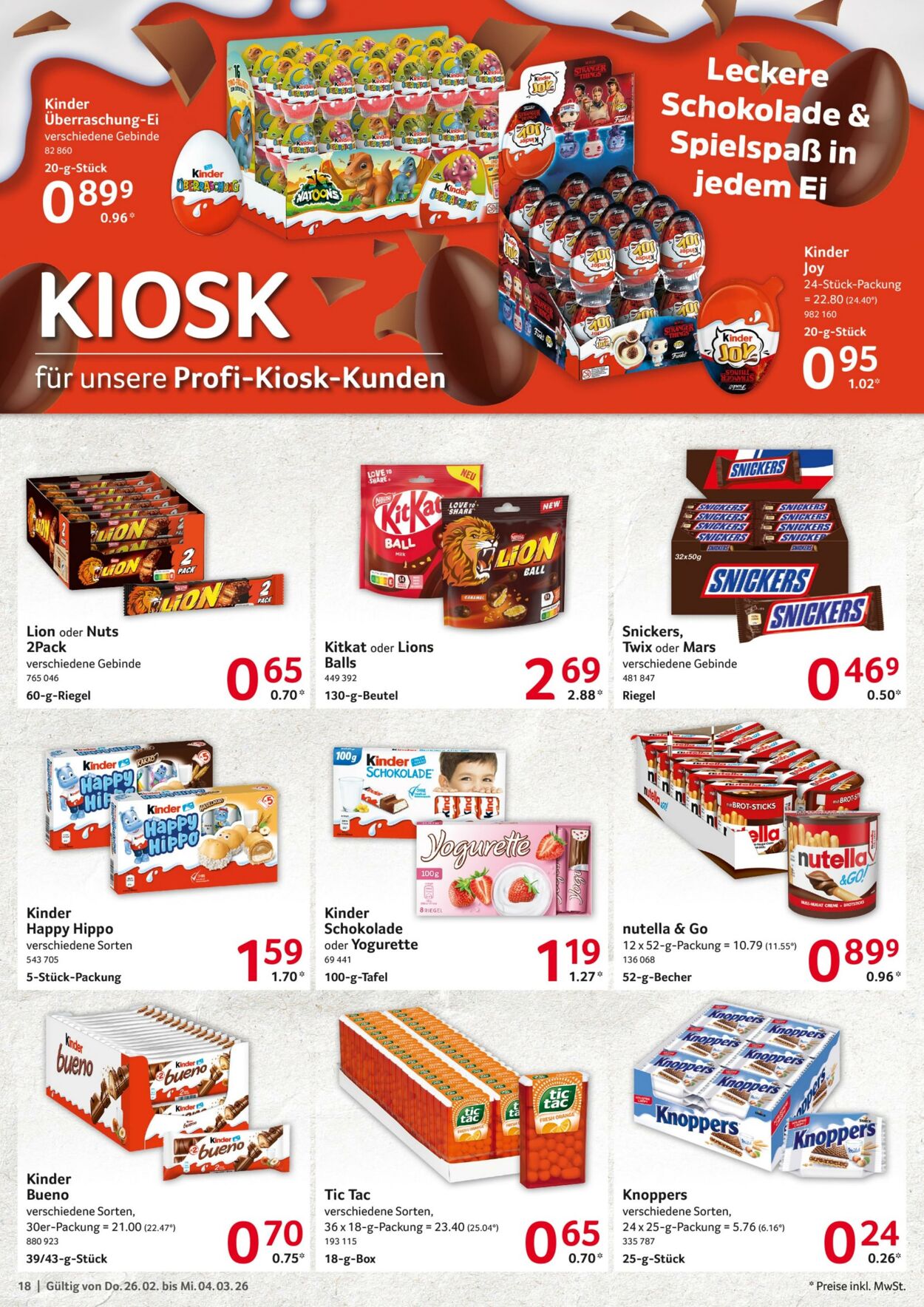 Prospekt Selgros 26.02.2026 - 04.03.2026