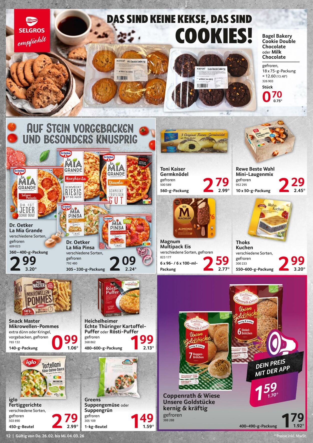 Prospekt Selgros 26.02.2026 - 04.03.2026