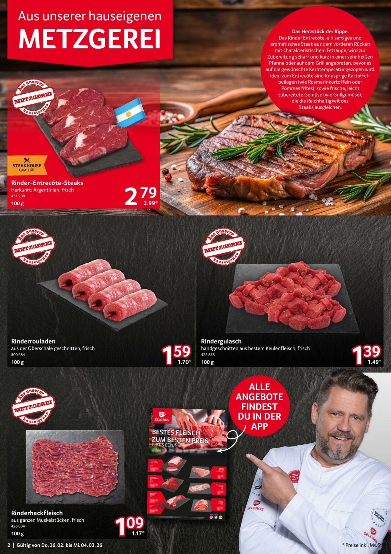 Prospekt Selgros 26.02.2026 - 04.03.2026