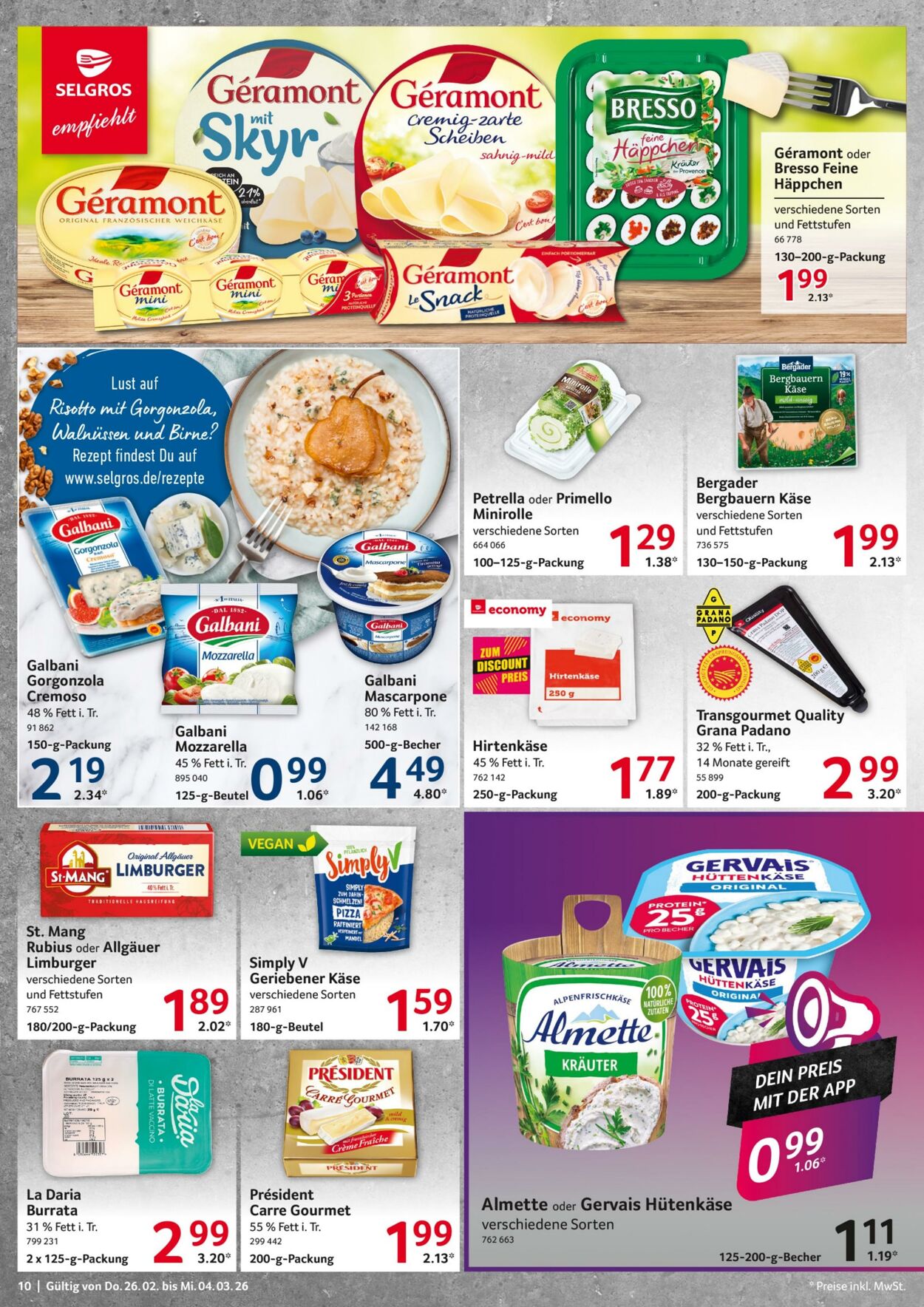 Prospekt Selgros 26.02.2026 - 04.03.2026