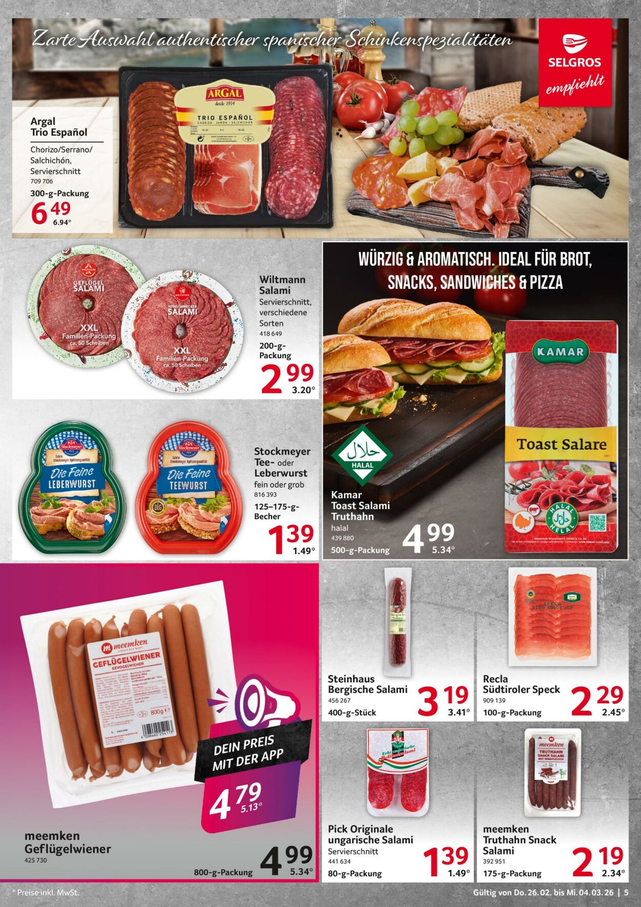 Prospekt Selgros 26.02.2026 - 04.03.2026