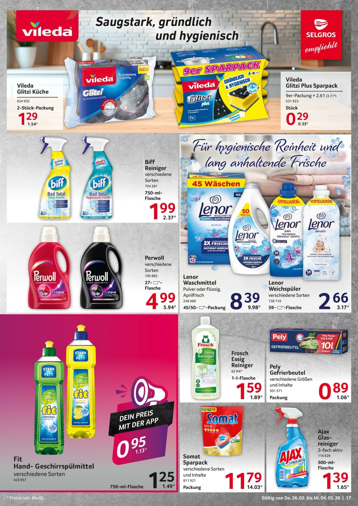 Prospekt Selgros 26.02.2026 - 04.03.2026