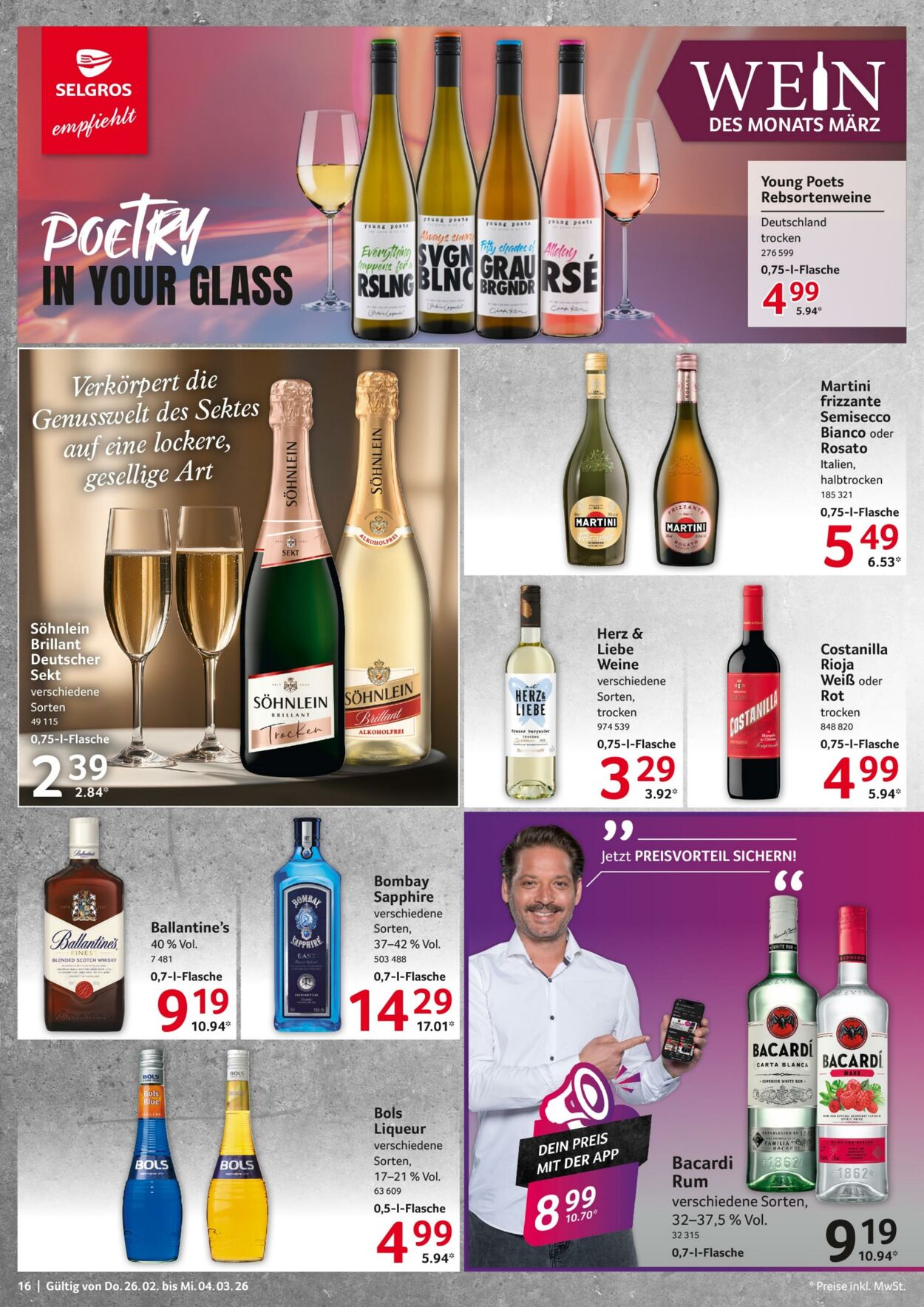 Prospekt Selgros 26.02.2026 - 04.03.2026