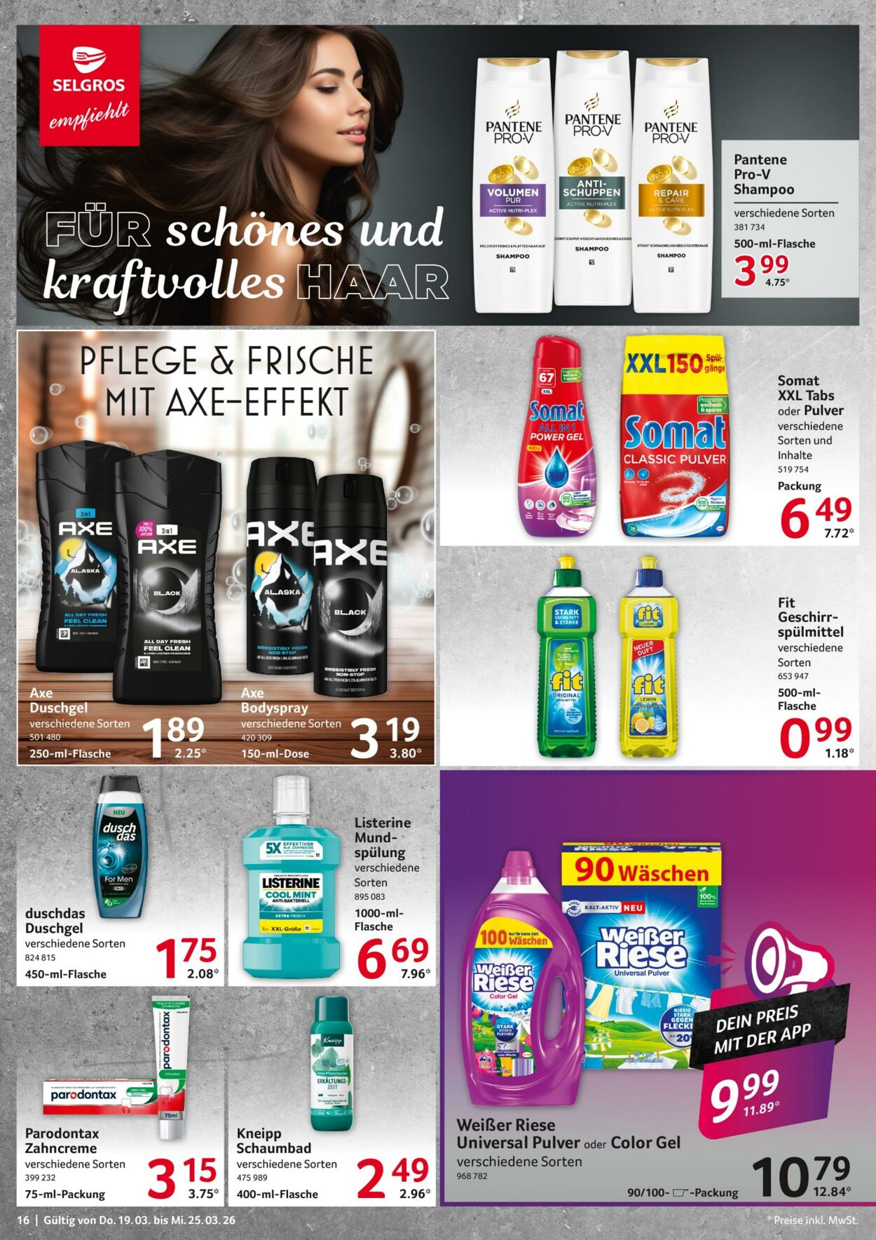 Prospekt Selgros 19.03.2026 - 25.03.2026