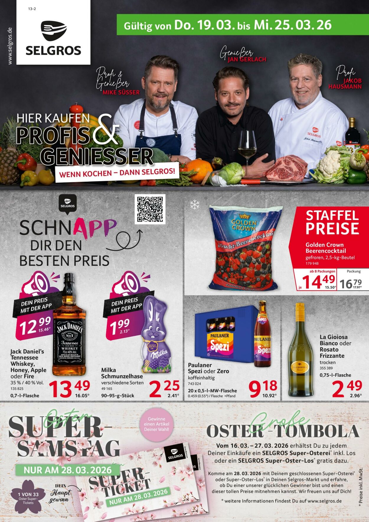 Prospekt Selgros 19.03.2026 - 25.03.2026