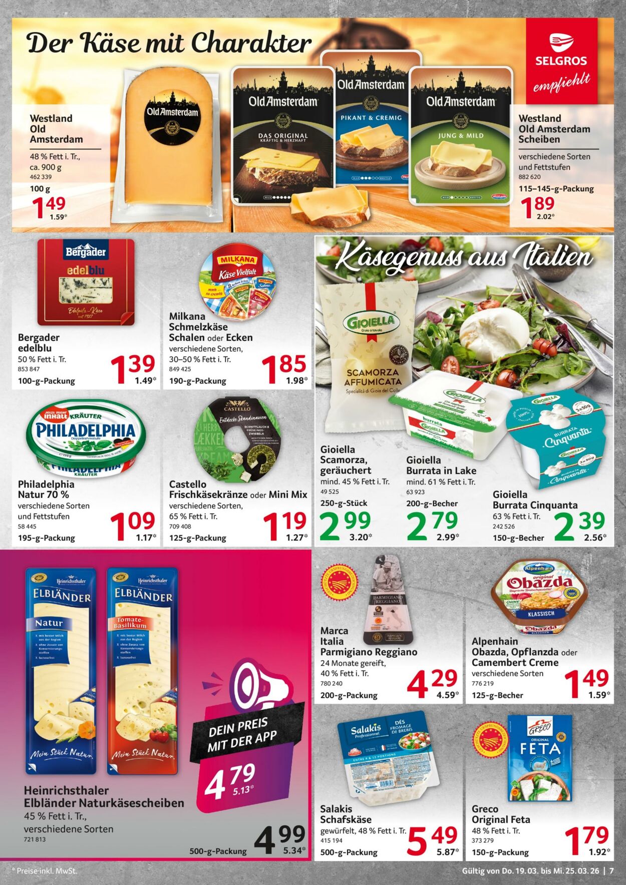 Prospekt Selgros 19.03.2026 - 25.03.2026