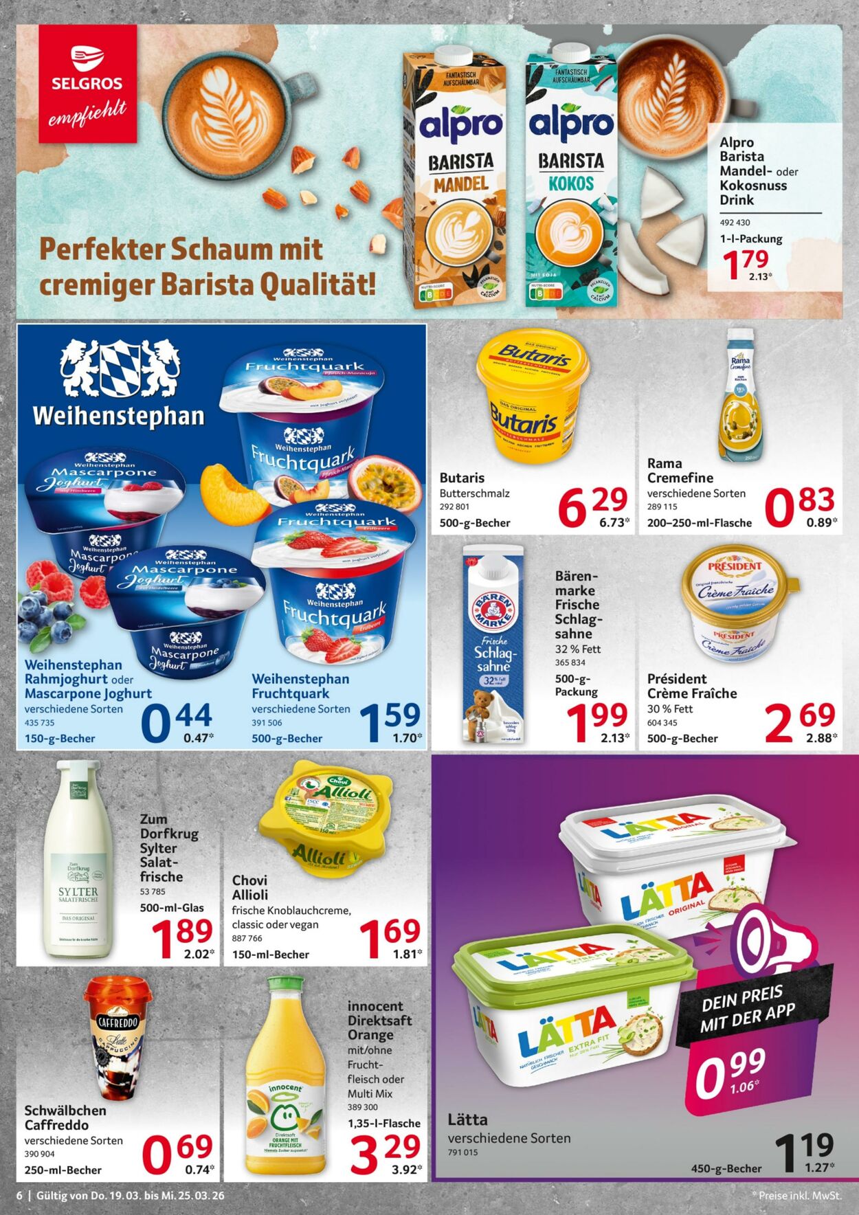Prospekt Selgros 19.03.2026 - 25.03.2026