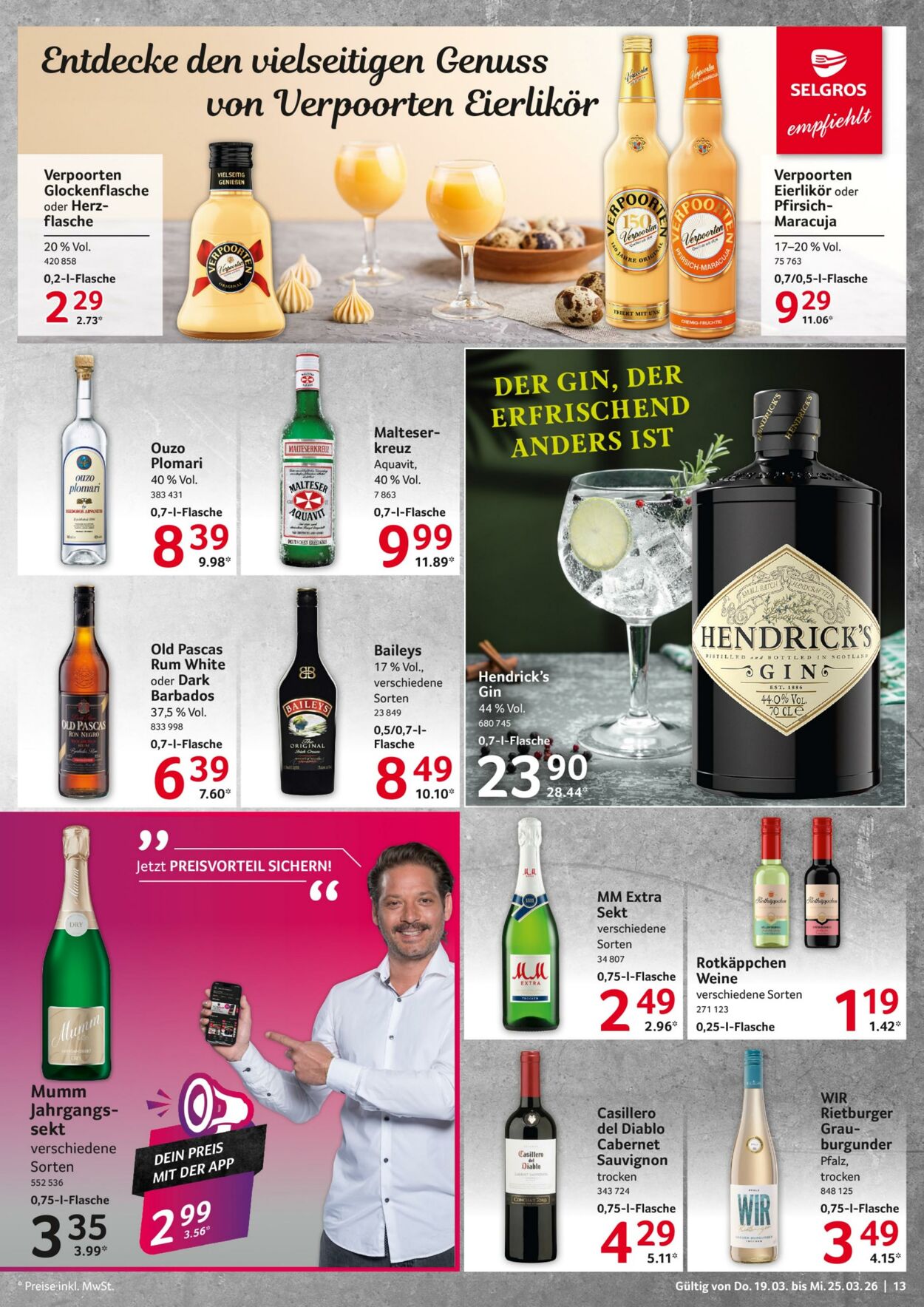 Prospekt Selgros 19.03.2026 - 25.03.2026