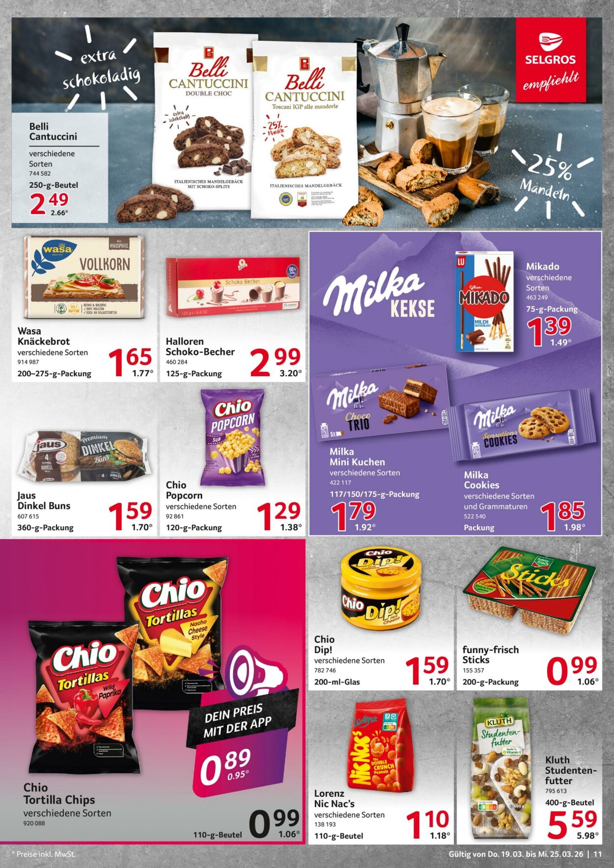 Prospekt Selgros 19.03.2026 - 25.03.2026
