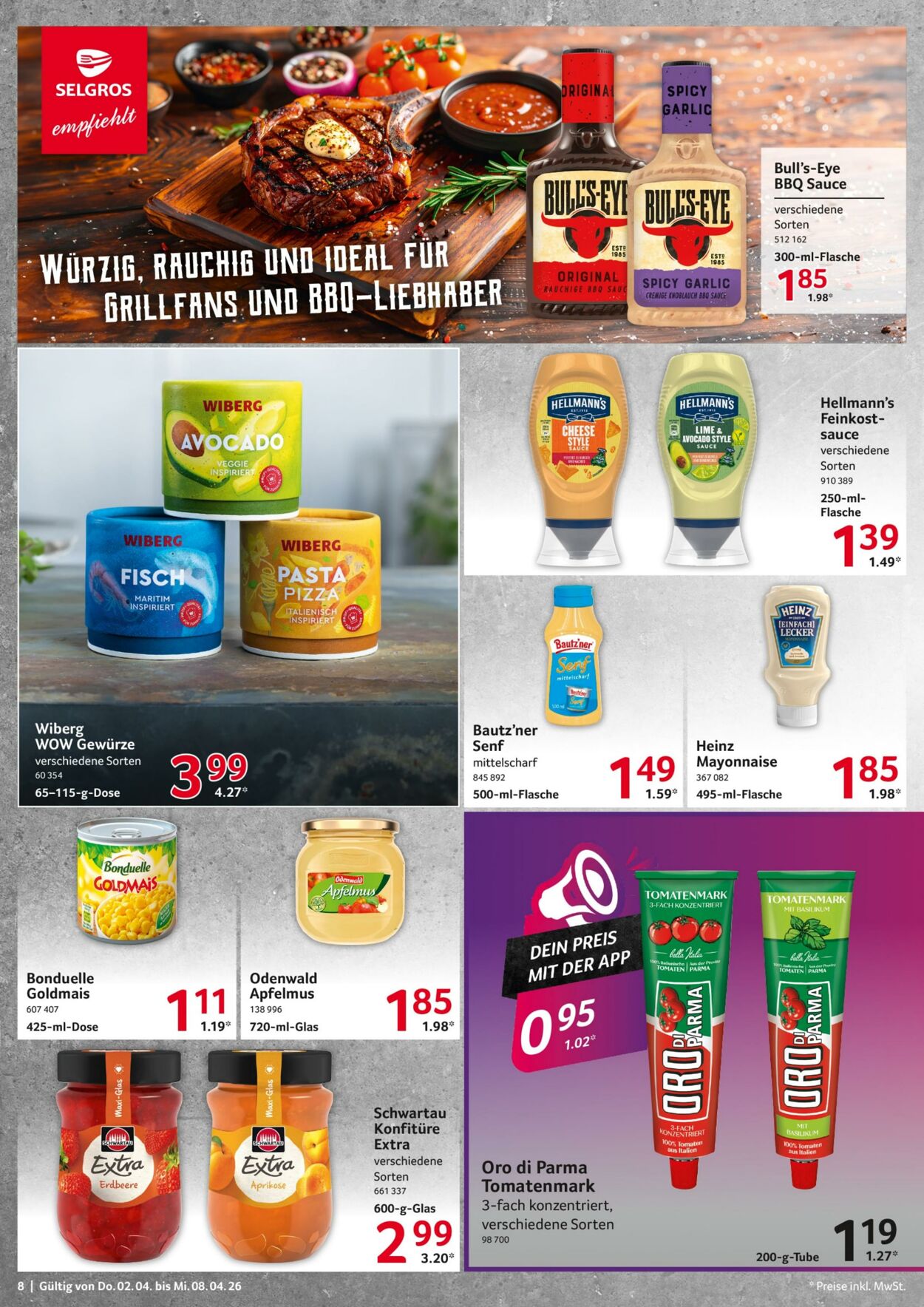 Prospekt Selgros 02.04.2026 - 08.04.2026