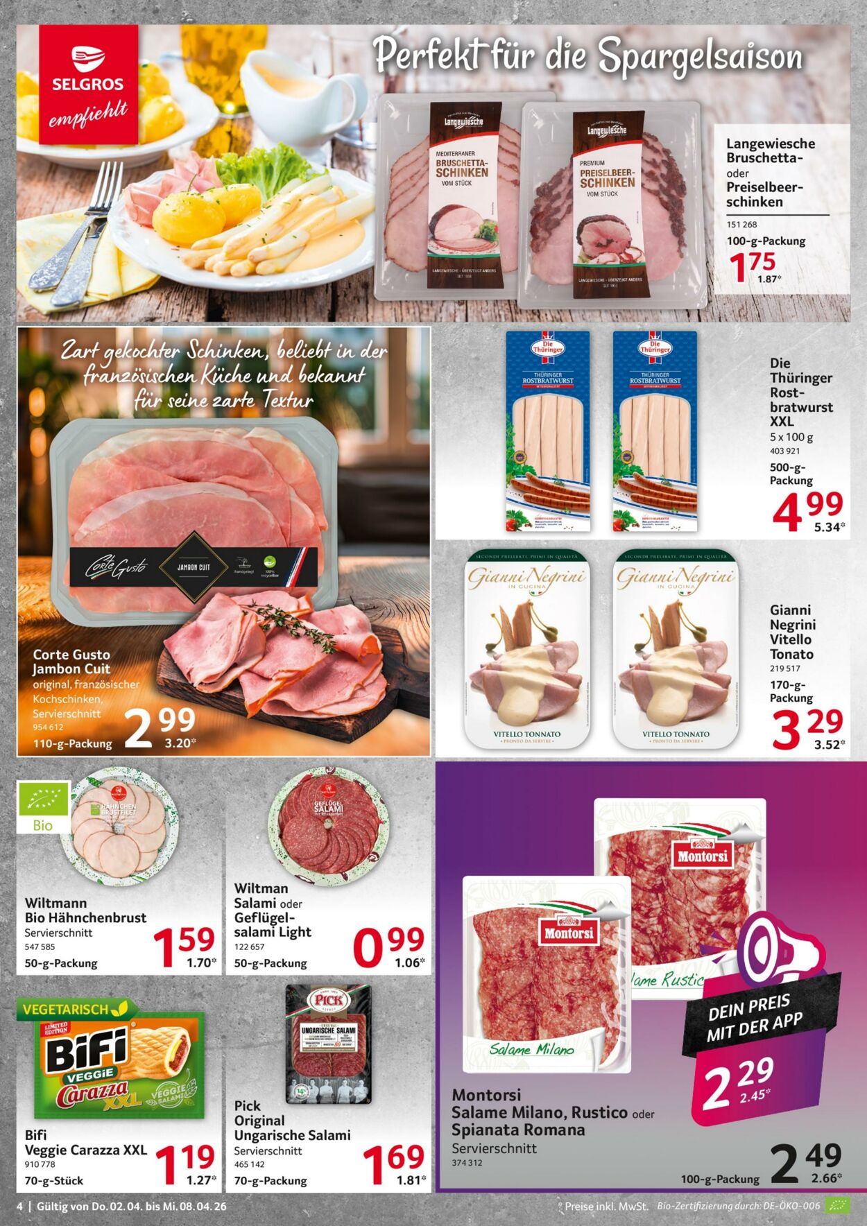 Prospekt Selgros 02.04.2026 - 08.04.2026