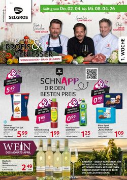 Prospekt Selgros 02.04.2026 - 08.04.2026