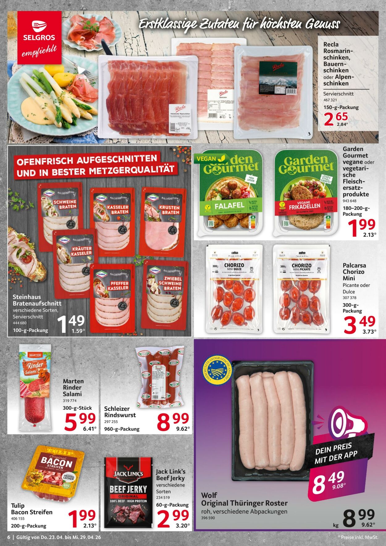 Prospekt Selgros 23.04.2026 - 29.04.2026