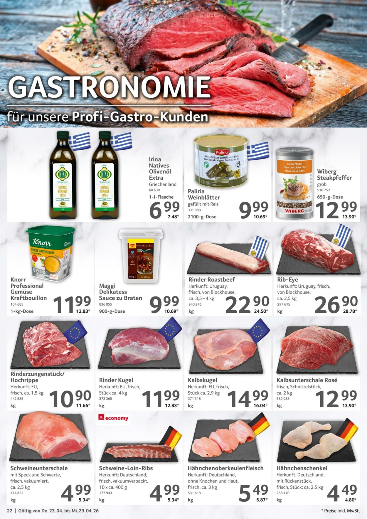 Prospekt Selgros 23.04.2026 - 29.04.2026