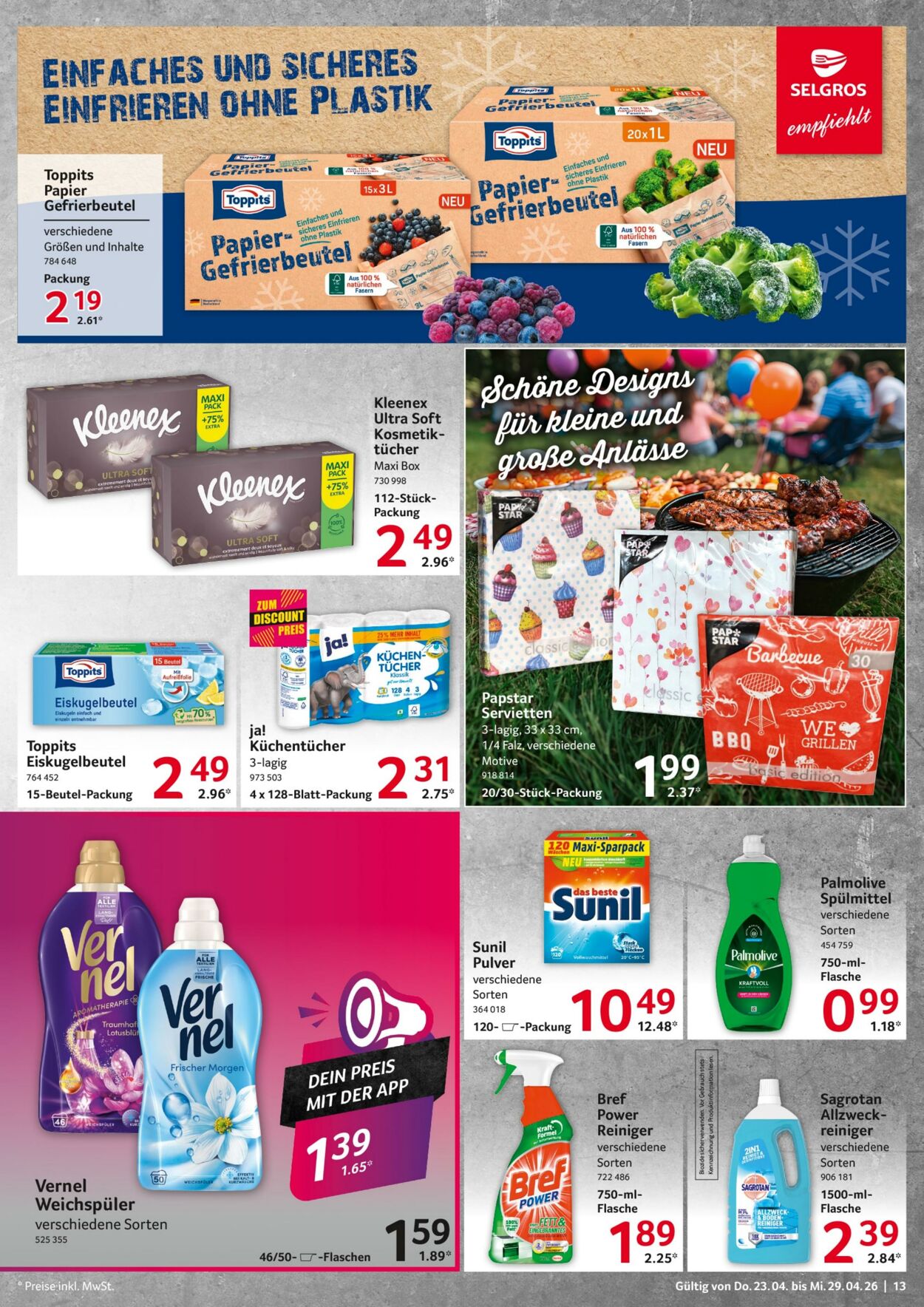 Prospekt Selgros 23.04.2026 - 29.04.2026