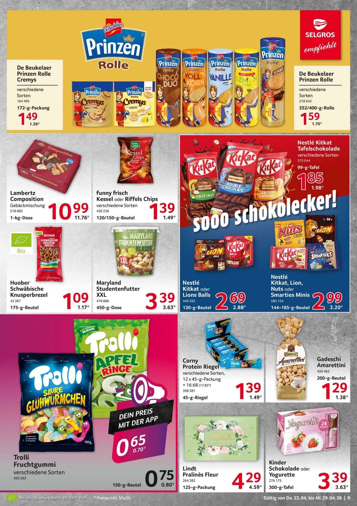 Prospekt Selgros 23.04.2026 - 29.04.2026