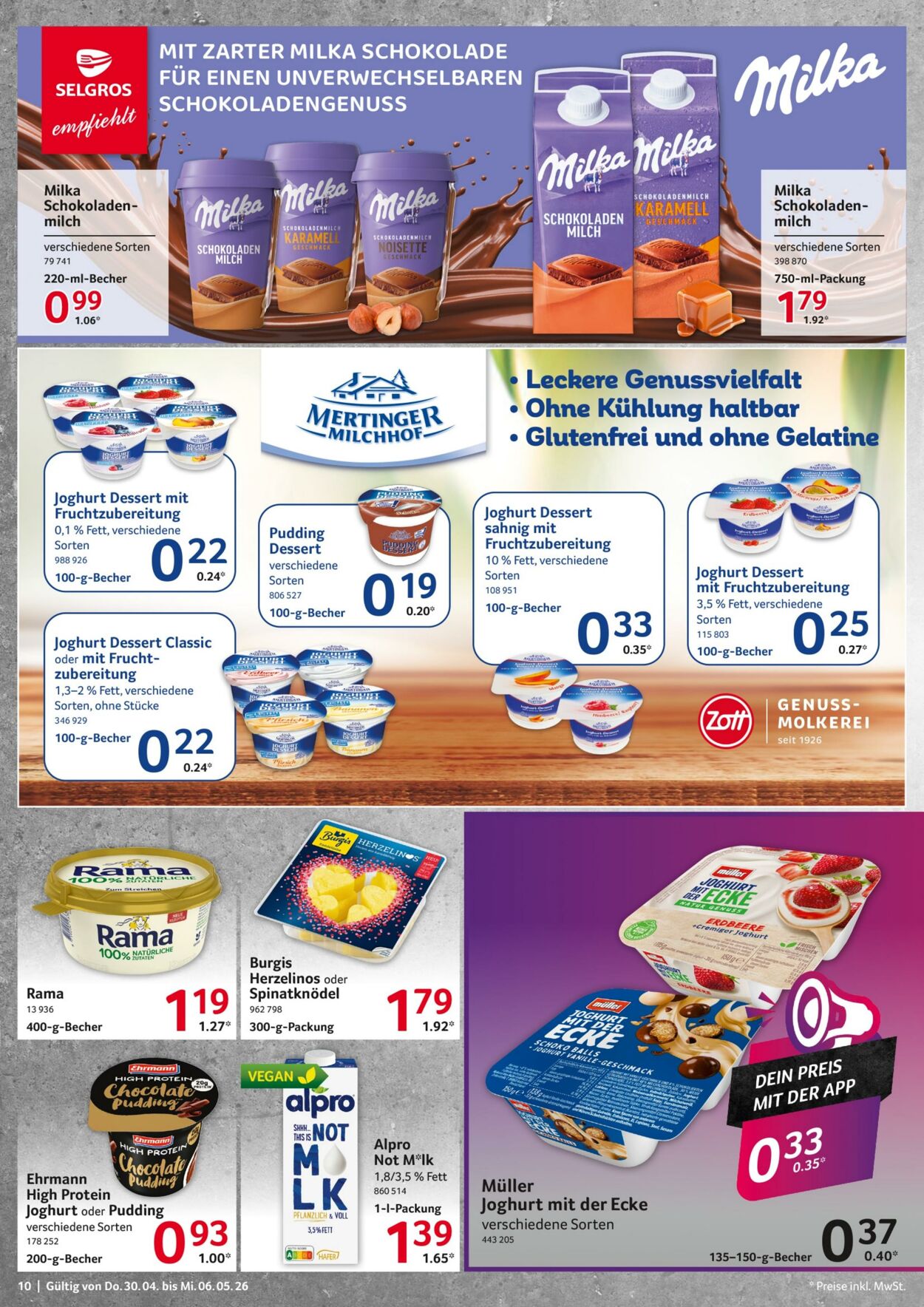 Prospekt Selgros 30.04.2026 - 06.05.2026