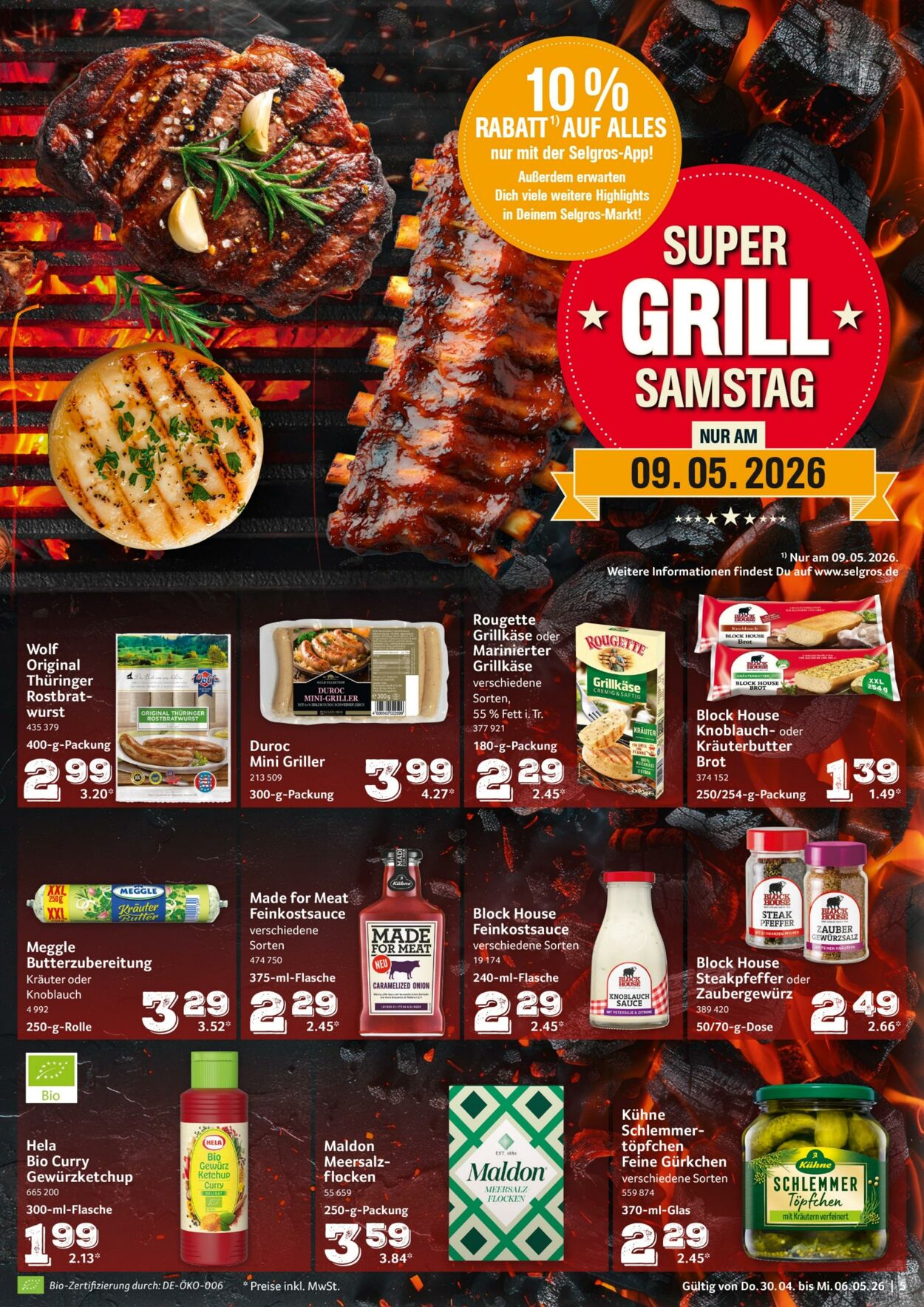 Prospekt Selgros 30.04.2026 - 06.05.2026