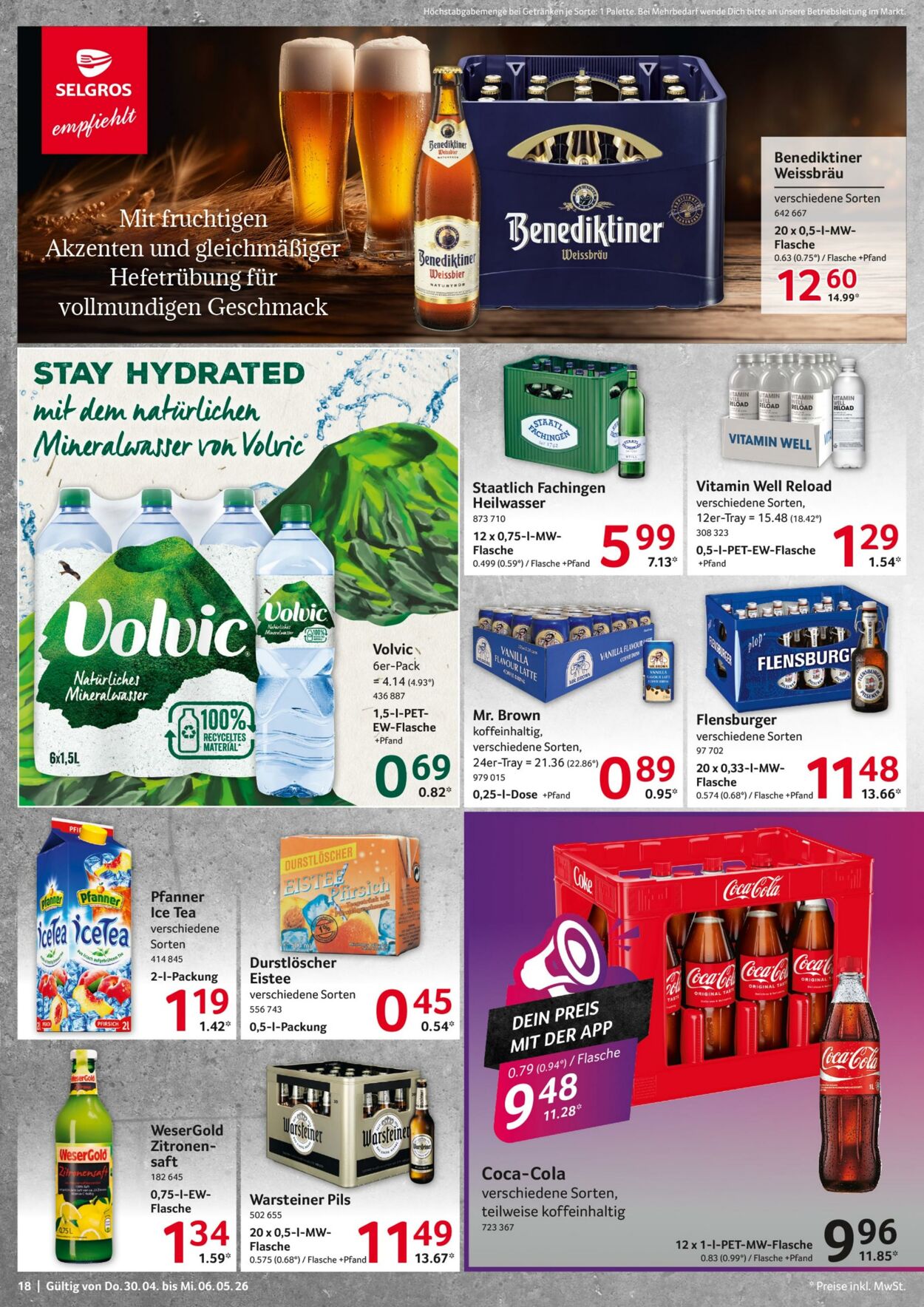 Prospekt Selgros 30.04.2026 - 06.05.2026