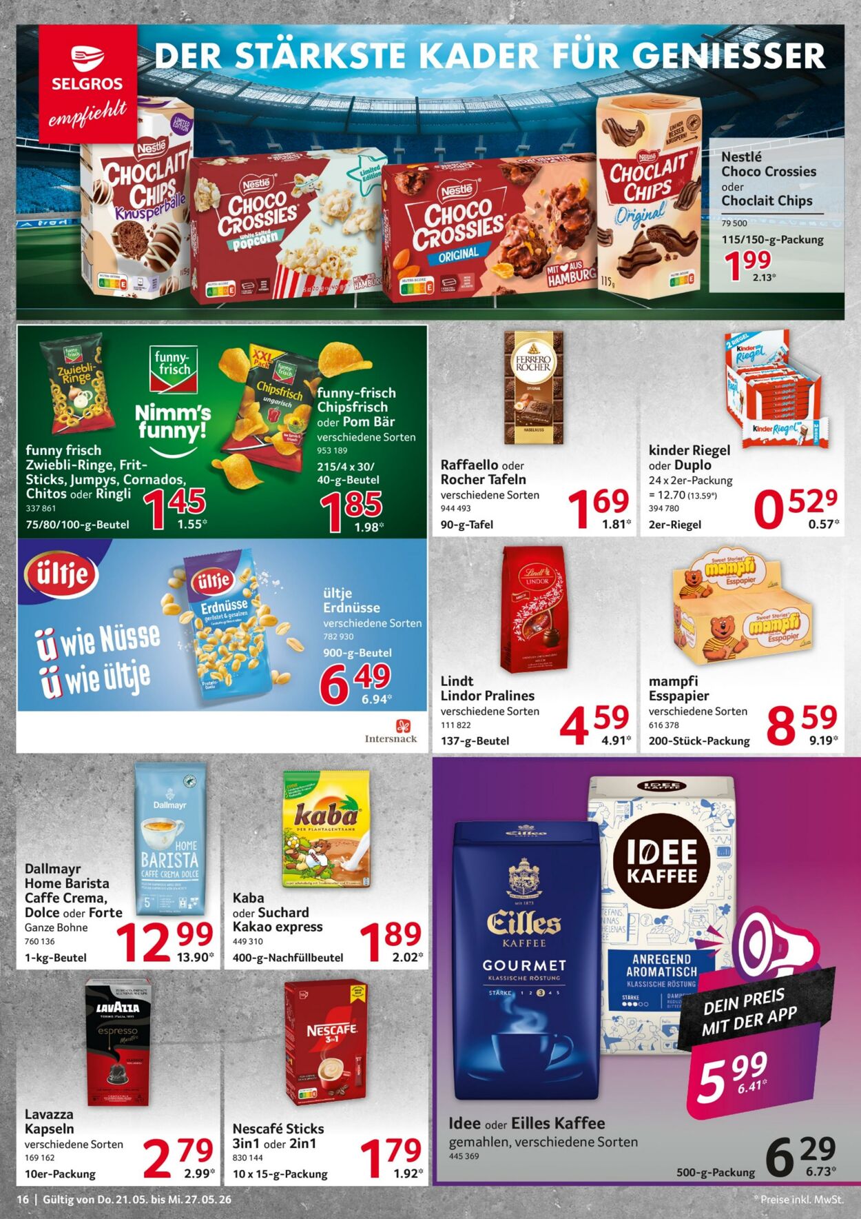 Prospekt Selgros 21.05.2026 - 27.05.2026
