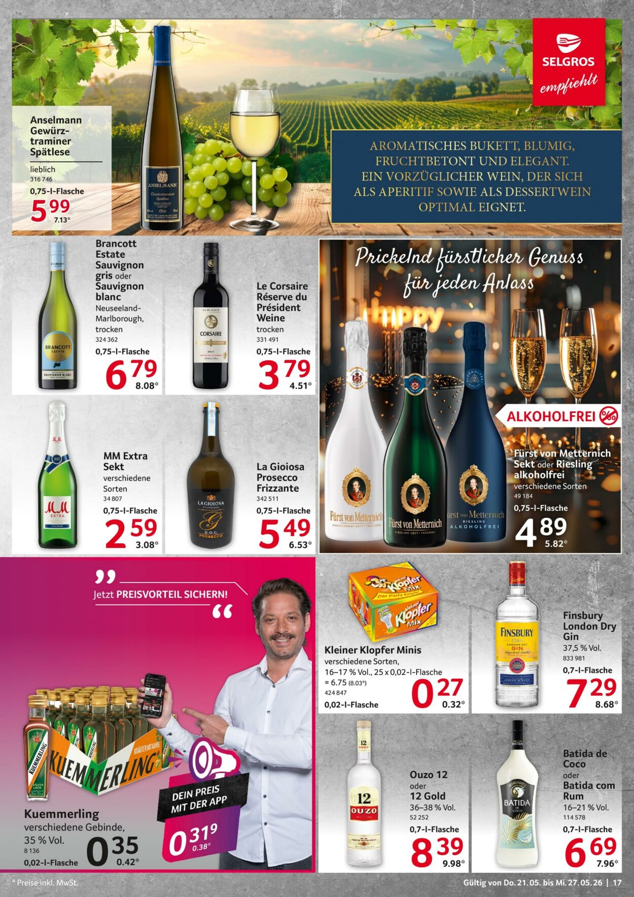 Prospekt Selgros 21.05.2026 - 27.05.2026