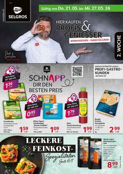 Prospekt Selgros 21.05.2026 - 27.05.2026
