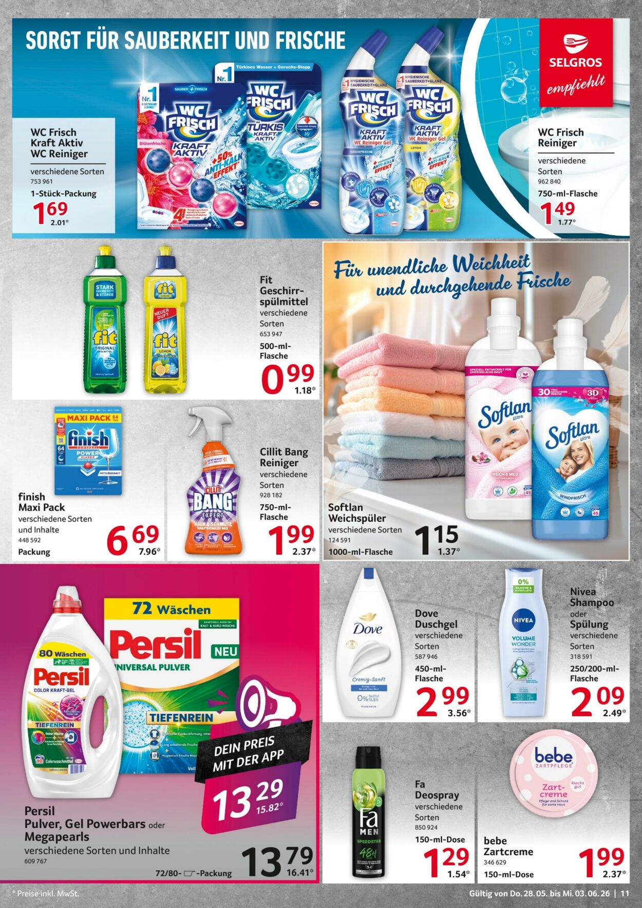 Prospekt Selgros 28.05.2026 - 03.06.2026
