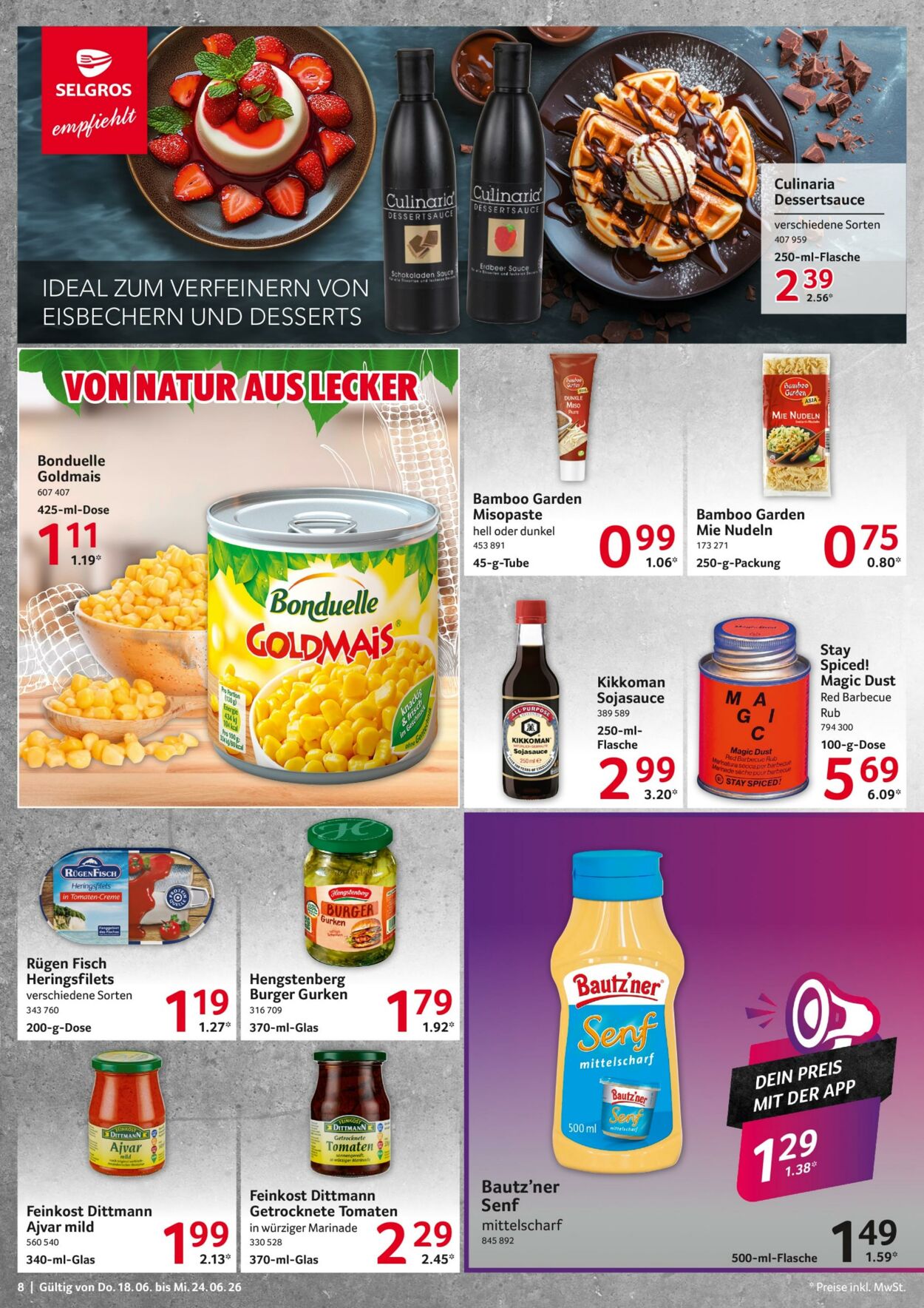 Prospekt Selgros 18.06.2026 - 24.06.2026