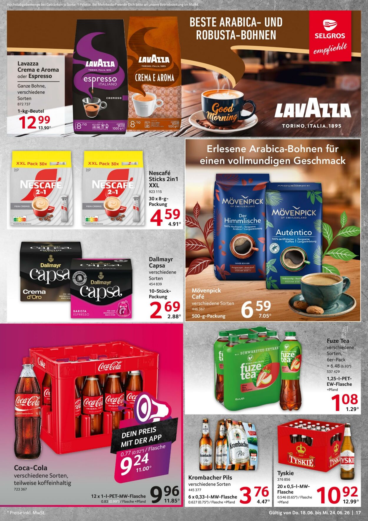 Prospekt Selgros 18.06.2026 - 24.06.2026
