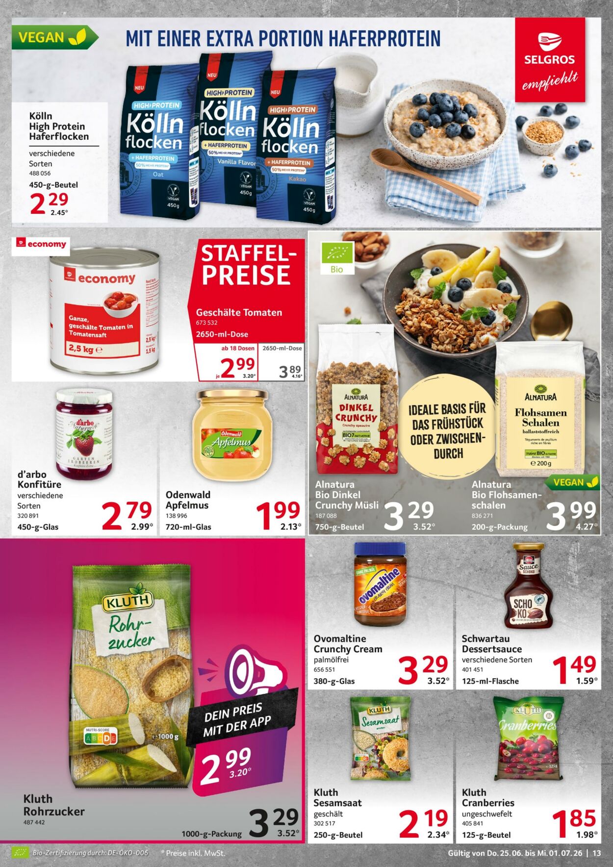 Prospekt Selgros 25.06.2026 - 01.07.2026