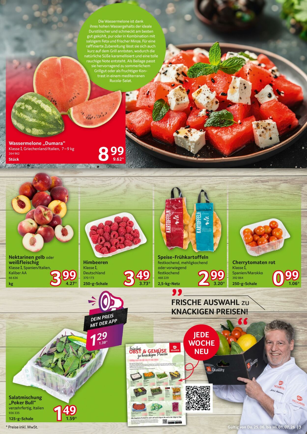 Prospekt Selgros 25.06.2026 - 01.07.2026