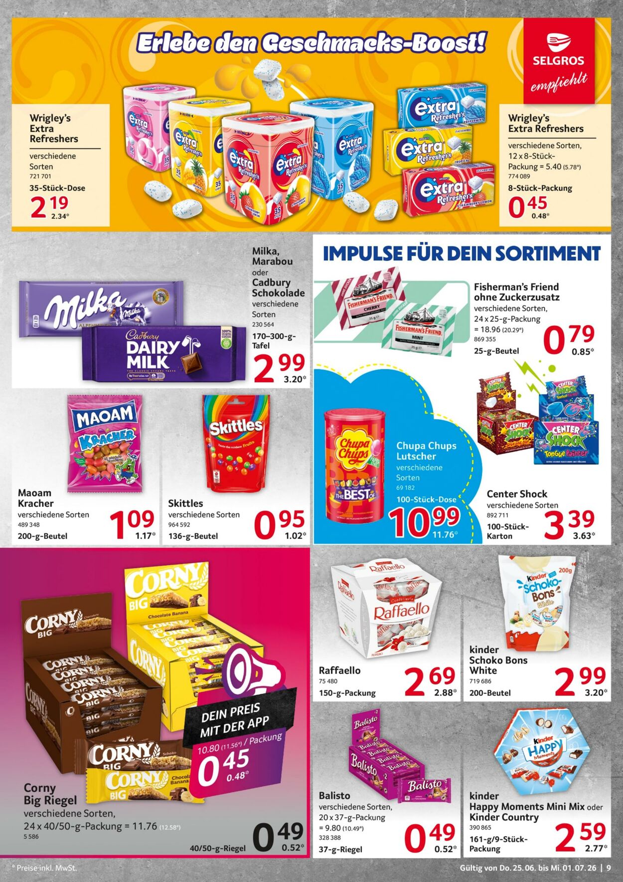 Prospekt Selgros 25.06.2026 - 01.07.2026