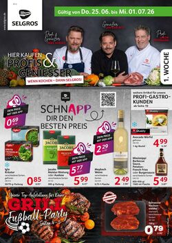 Prospekt Selgros 25.06.2026 - 01.07.2026