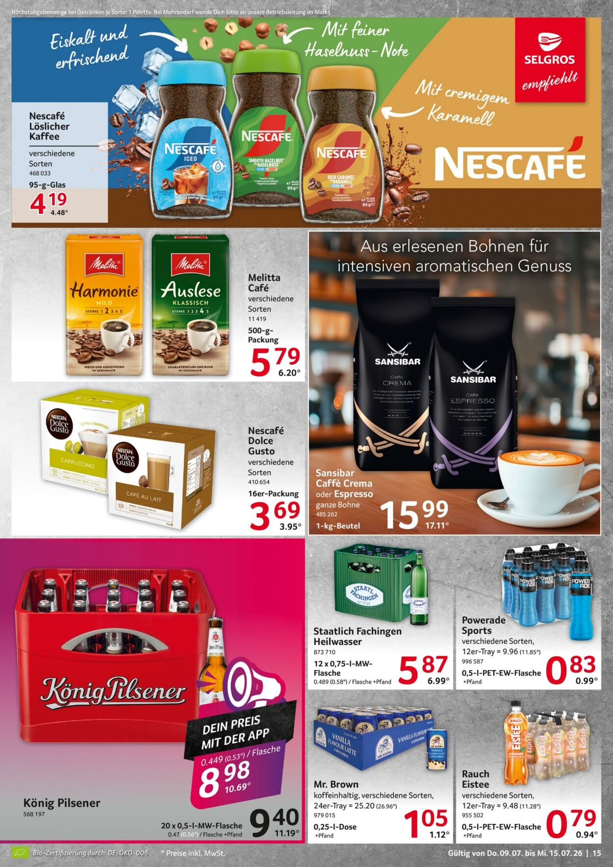 Prospekt Selgros 09.07.2026 - 15.07.2026