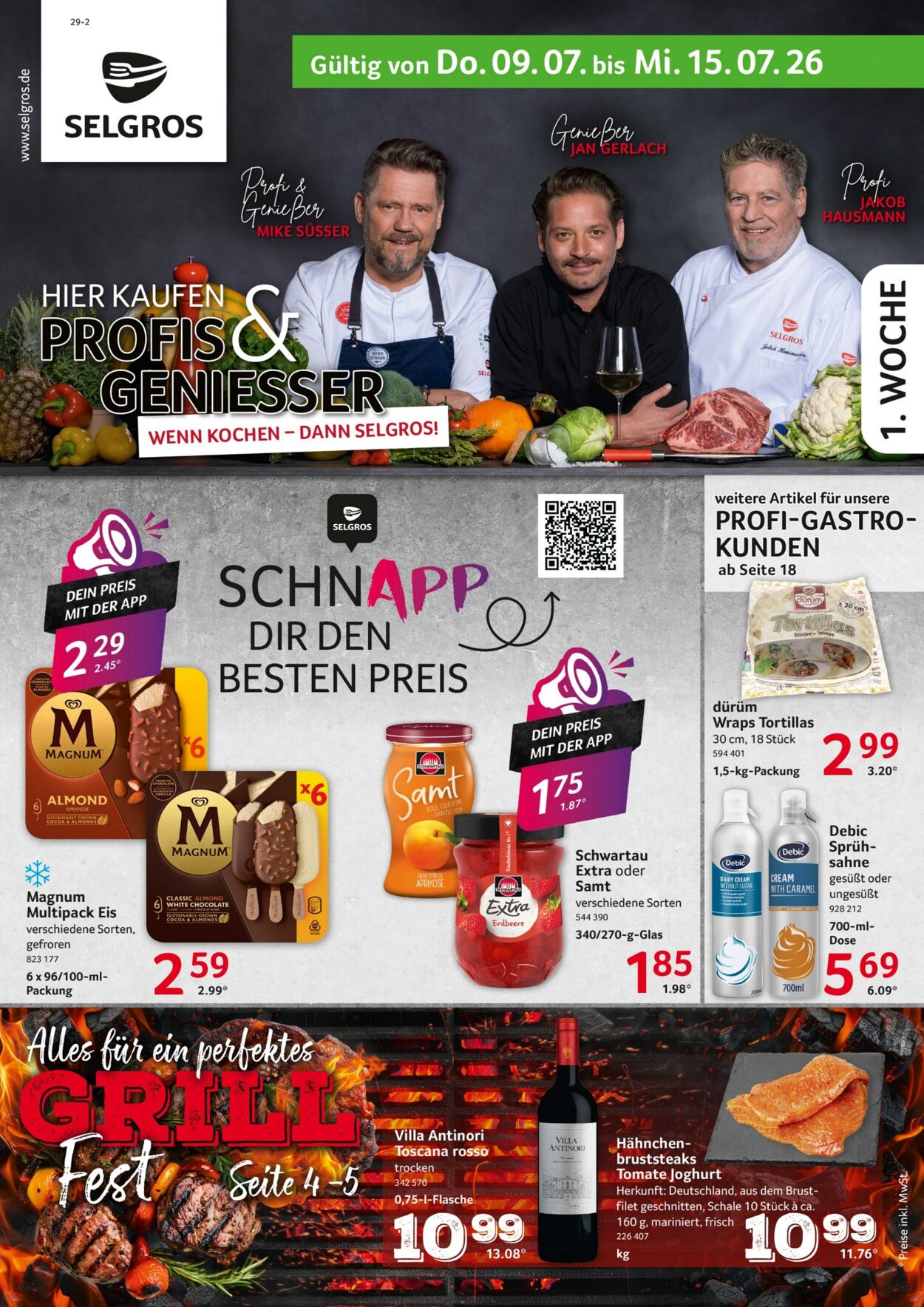 Prospekt Selgros 09.07.2026 - 15.07.2026