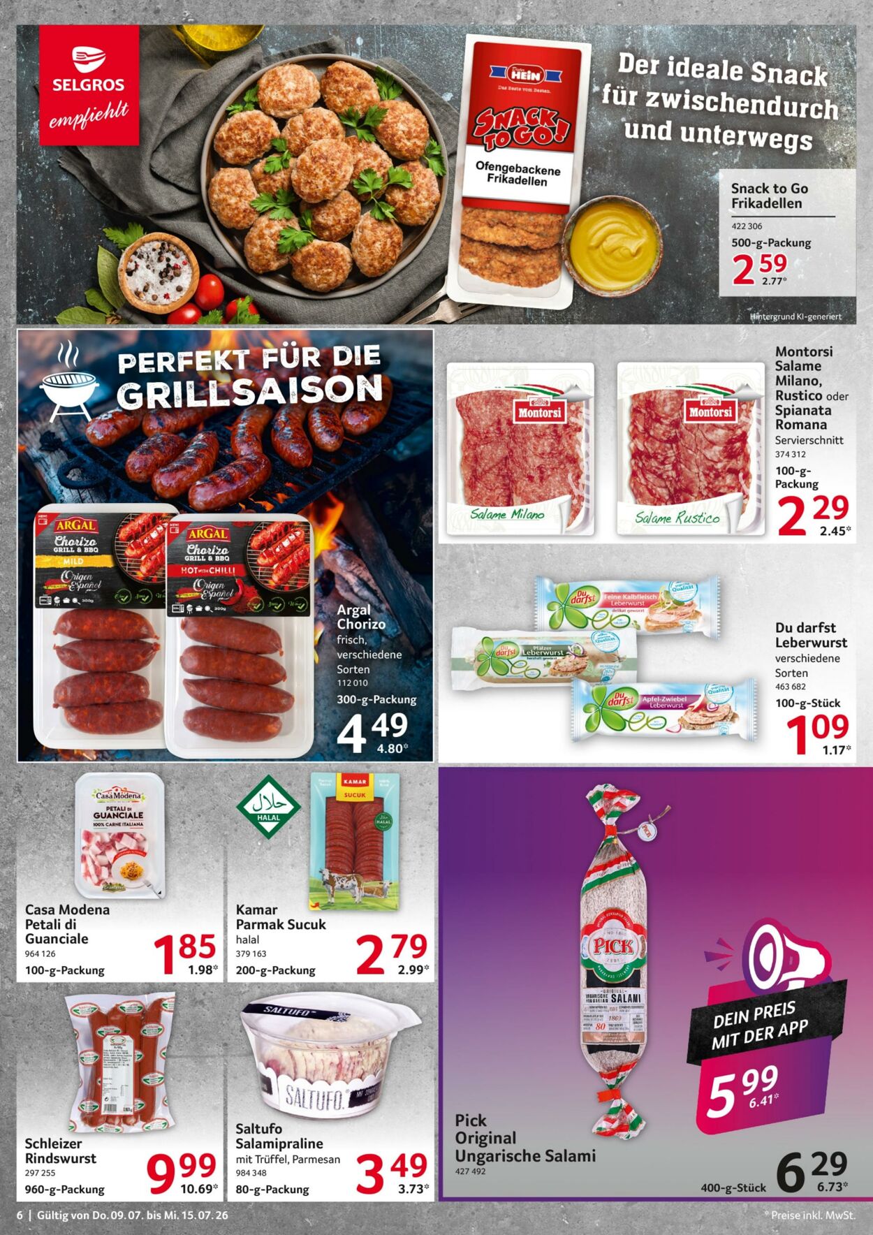 Prospekt Selgros 09.07.2026 - 15.07.2026