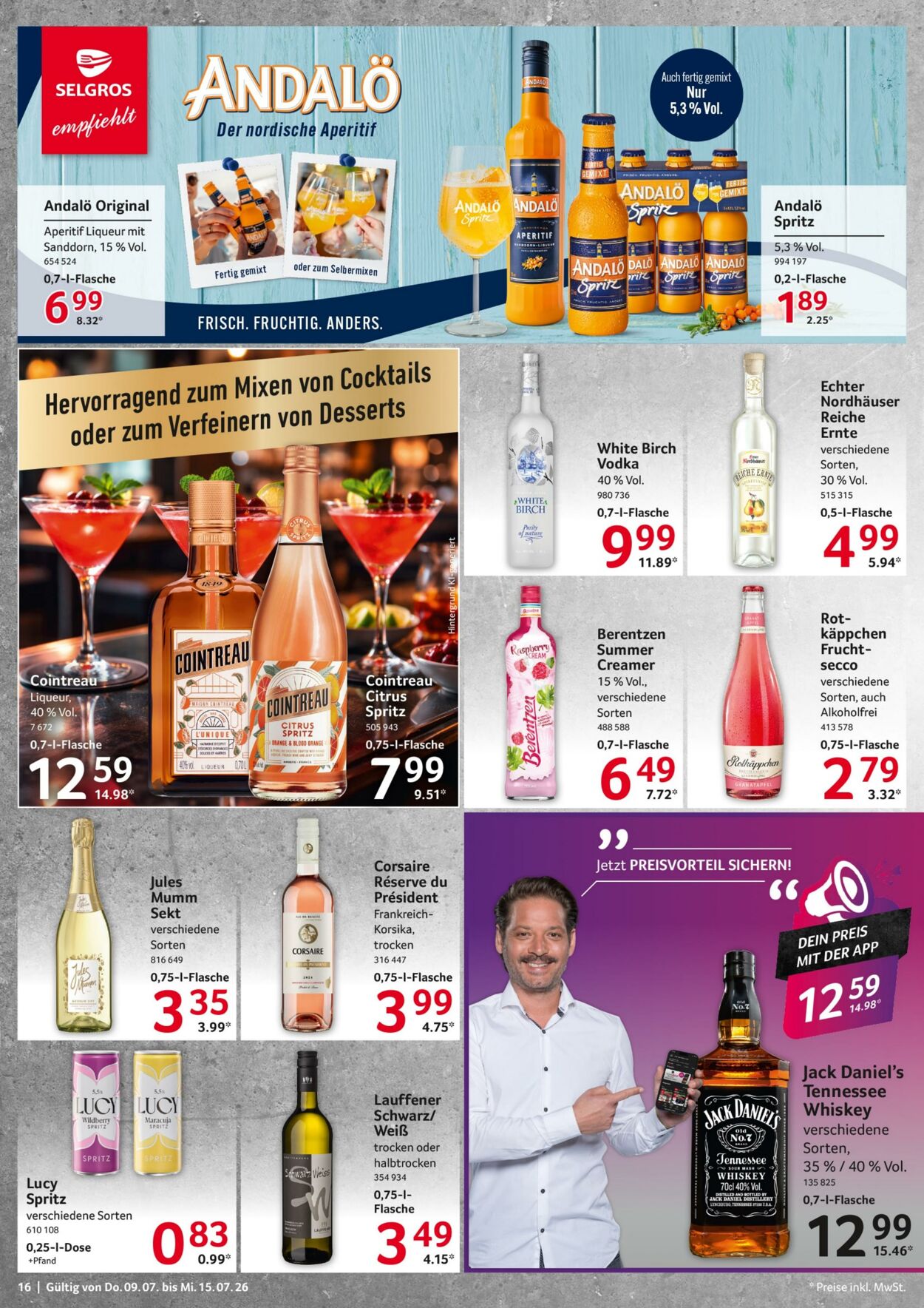 Prospekt Selgros 09.07.2026 - 15.07.2026