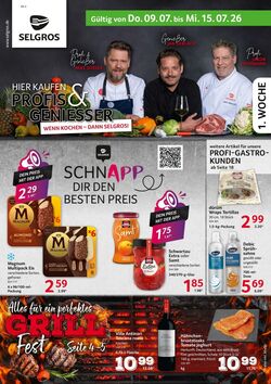 Prospekt Selgros 09.07.2026 - 15.07.2026