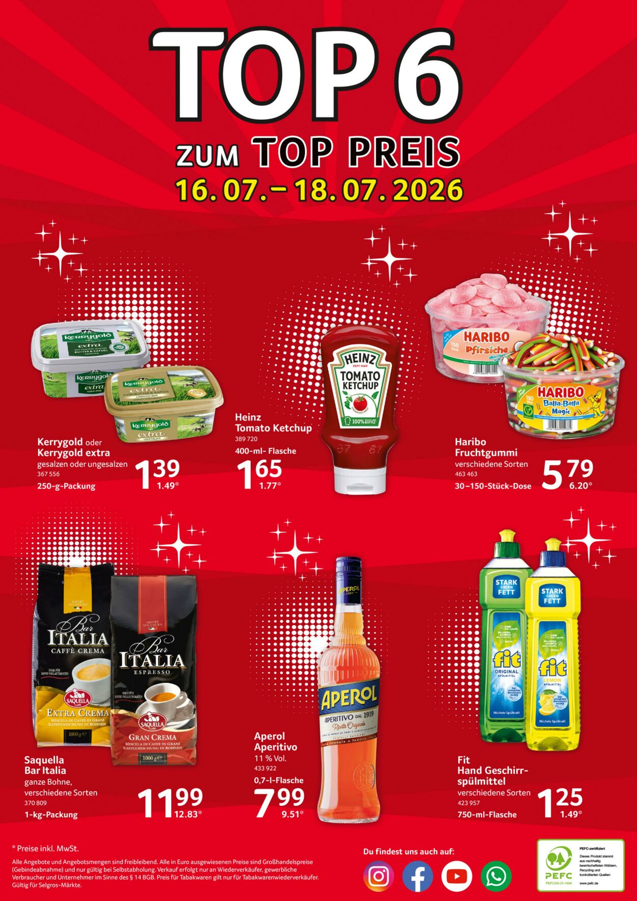 Prospekt Selgros 16.07.2026 - 22.07.2026