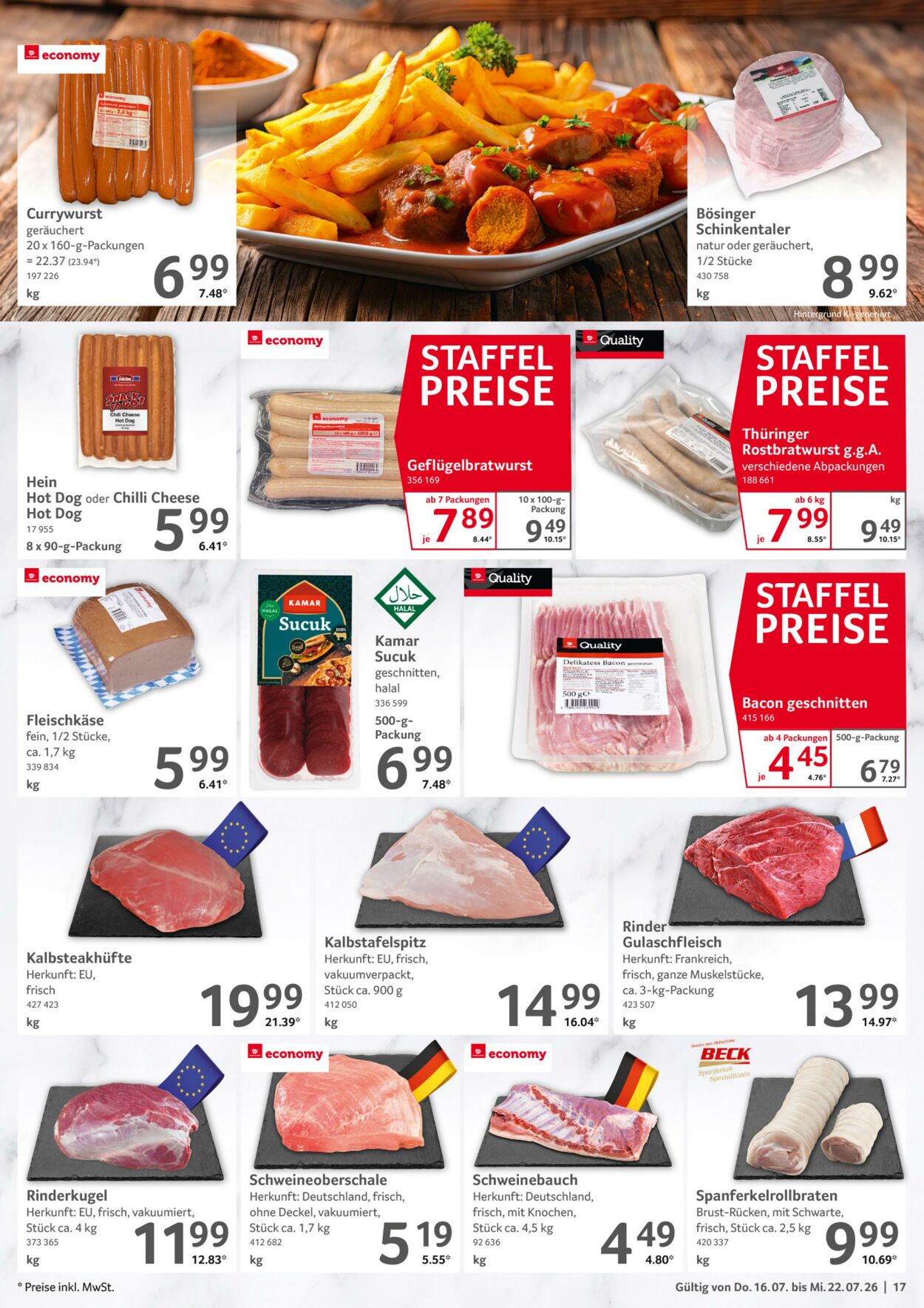 Prospekt Selgros 16.07.2026 - 22.07.2026