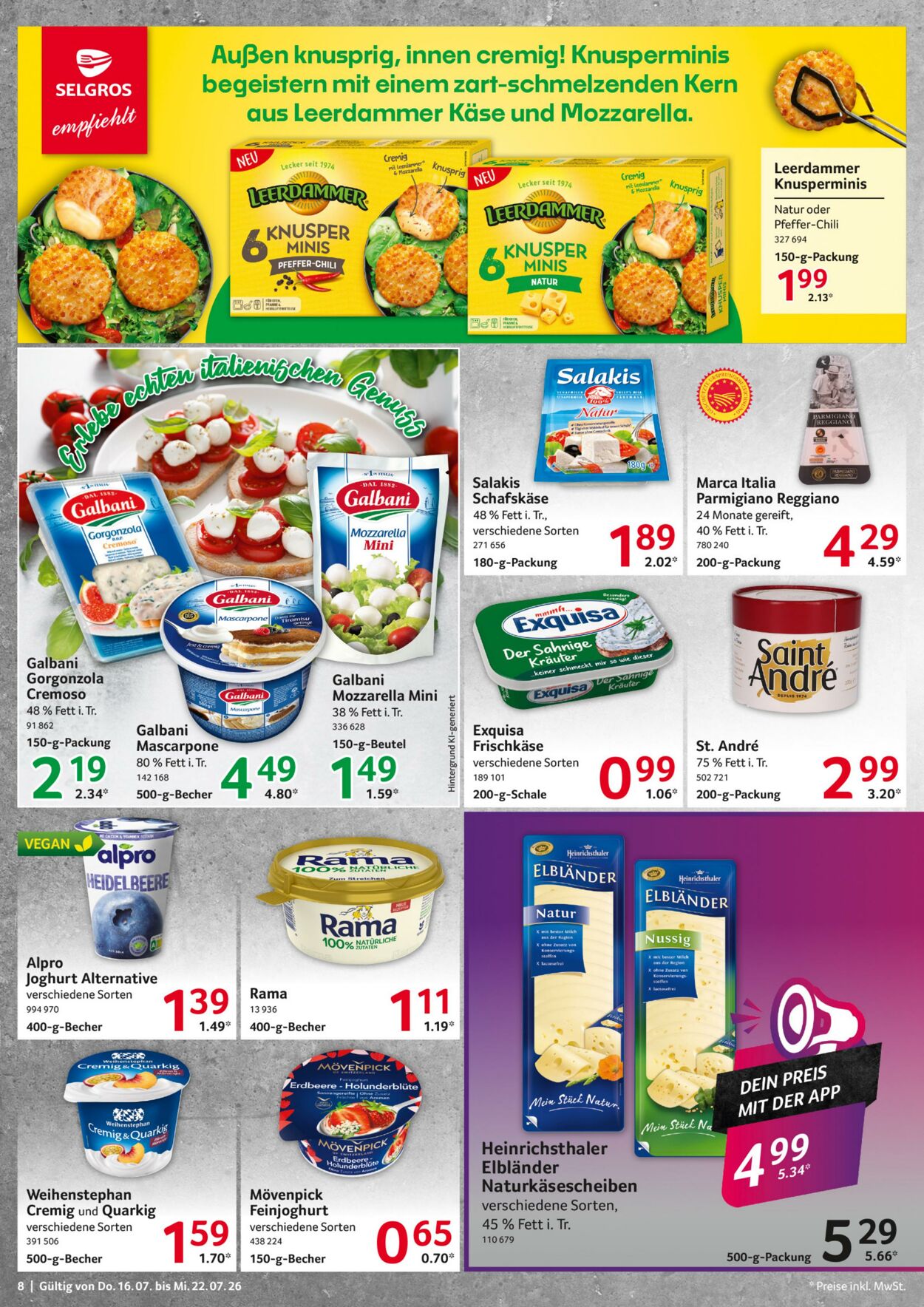 Prospekt Selgros 16.07.2026 - 22.07.2026