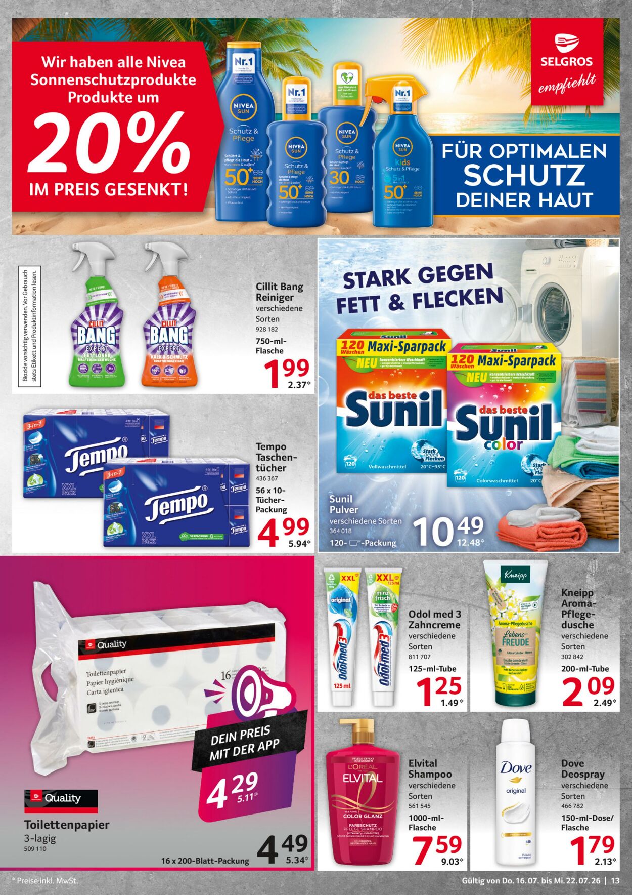 Prospekt Selgros 16.07.2026 - 22.07.2026